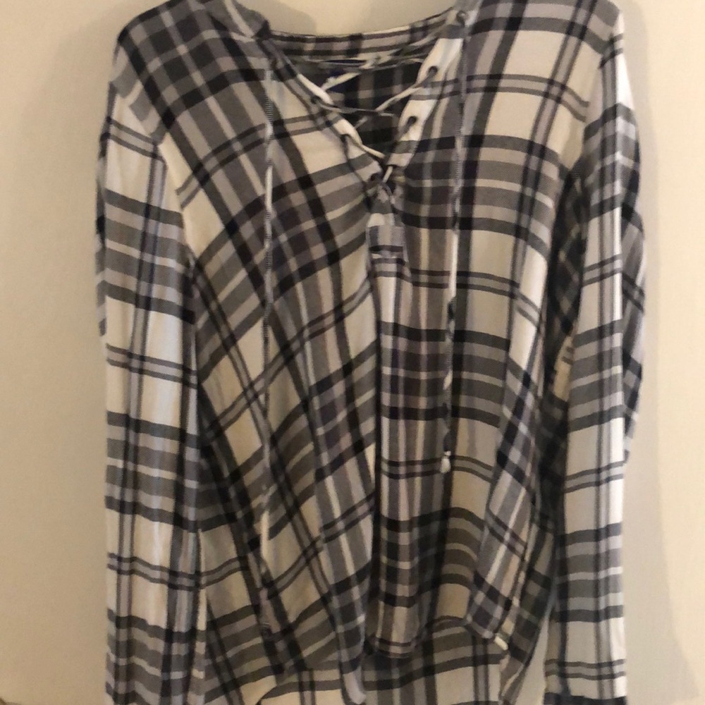 Flannel blouse
